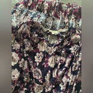 NWT Nurture by Westbound | Plus Size Long Sleeve Surplice Midi Dress Sz3X